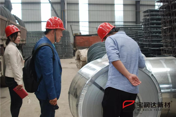質(zhì)量保證，韓國客戶Shin再次訂購桁架樓承板8000米